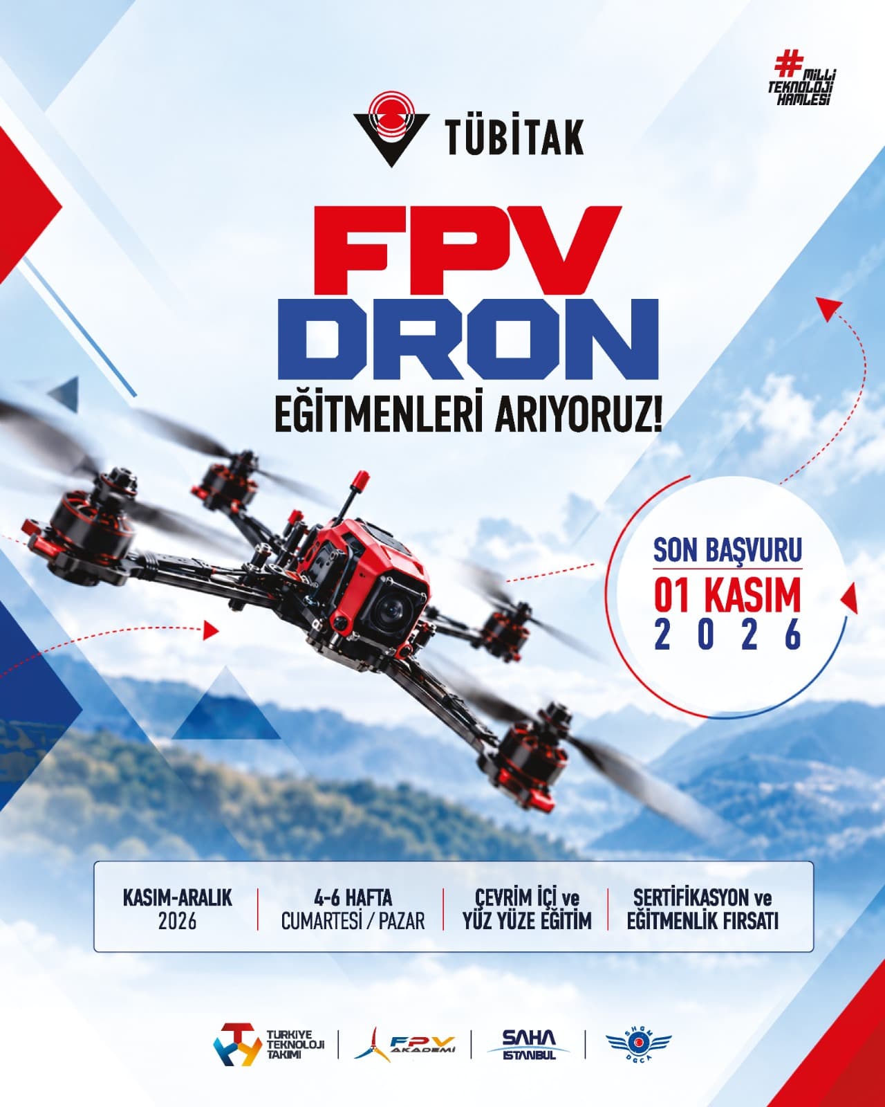 T3 FPV Akademi, 7 Bölgede Görev Alacak Eğitmenler Yetiştirecek