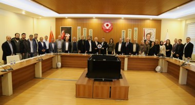 GTSO’dan Rektörümüze  “Hayırlı Olsun” Ziyareti