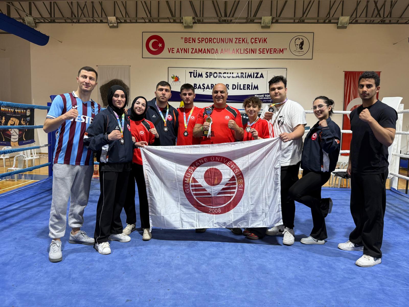 ÜNİLİG Muaythai Türkiye Şampiyonası'ndan 1 Gümüş, 4 Bronz Madalya